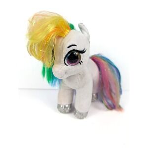 Ty Beanie Boos 2019 6 inch STARR The Rainbow Pony Animal Plush Vintage